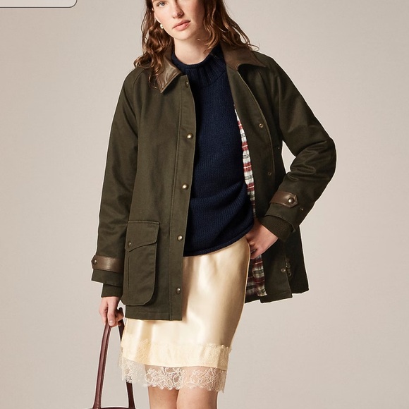 J. Crew Jackets & Blazers - Jcrew Broken-in Barn Jacket with Corduroy collar